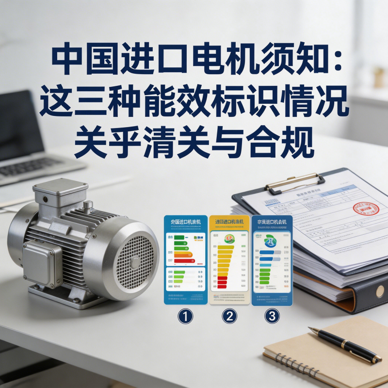 中國(guó)進(jìn)口電機(jī)須知：這三種能效標(biāo)識(shí)情況關(guān)乎清關(guān)與合規(guī)