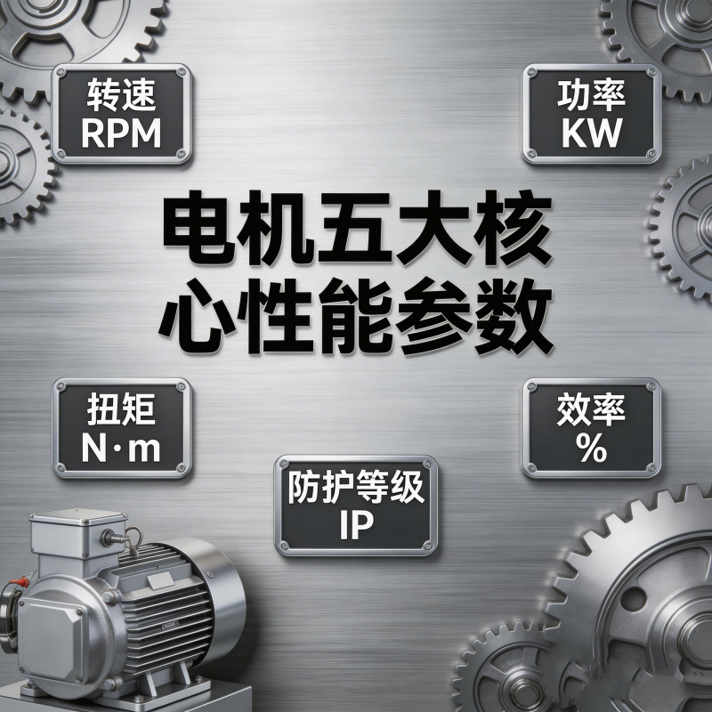 電機(jī)五大核心性能參數(shù)