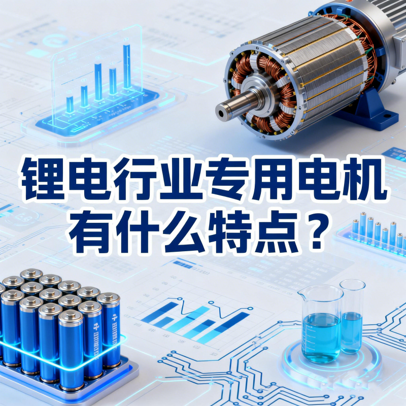 鋰電行業(yè)專用電機(jī)有什么特點(diǎn)？