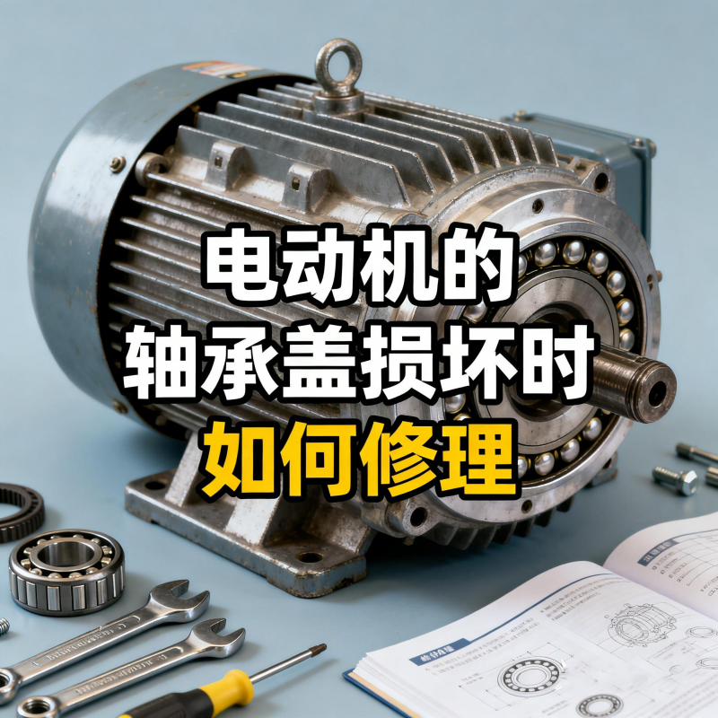 電動(dòng)機(jī)的軸承蓋損壞時(shí)如何修理